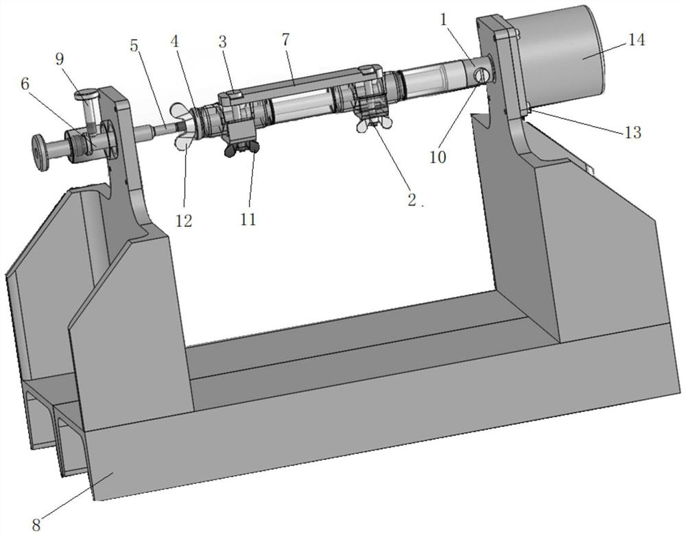 Welding positioning device and method for double-right-angle support assembly of aero-engine