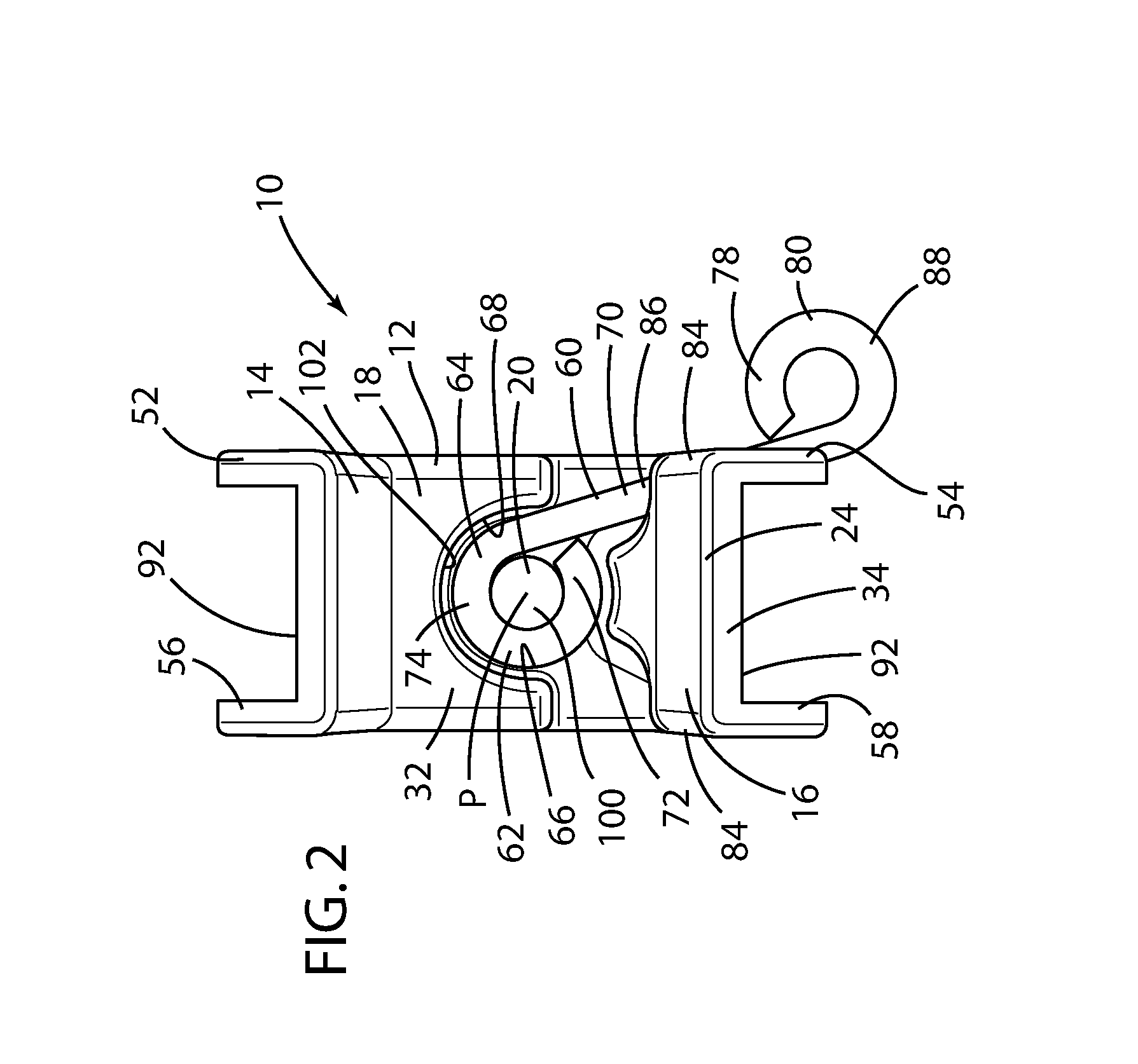 Dental bite block assembly