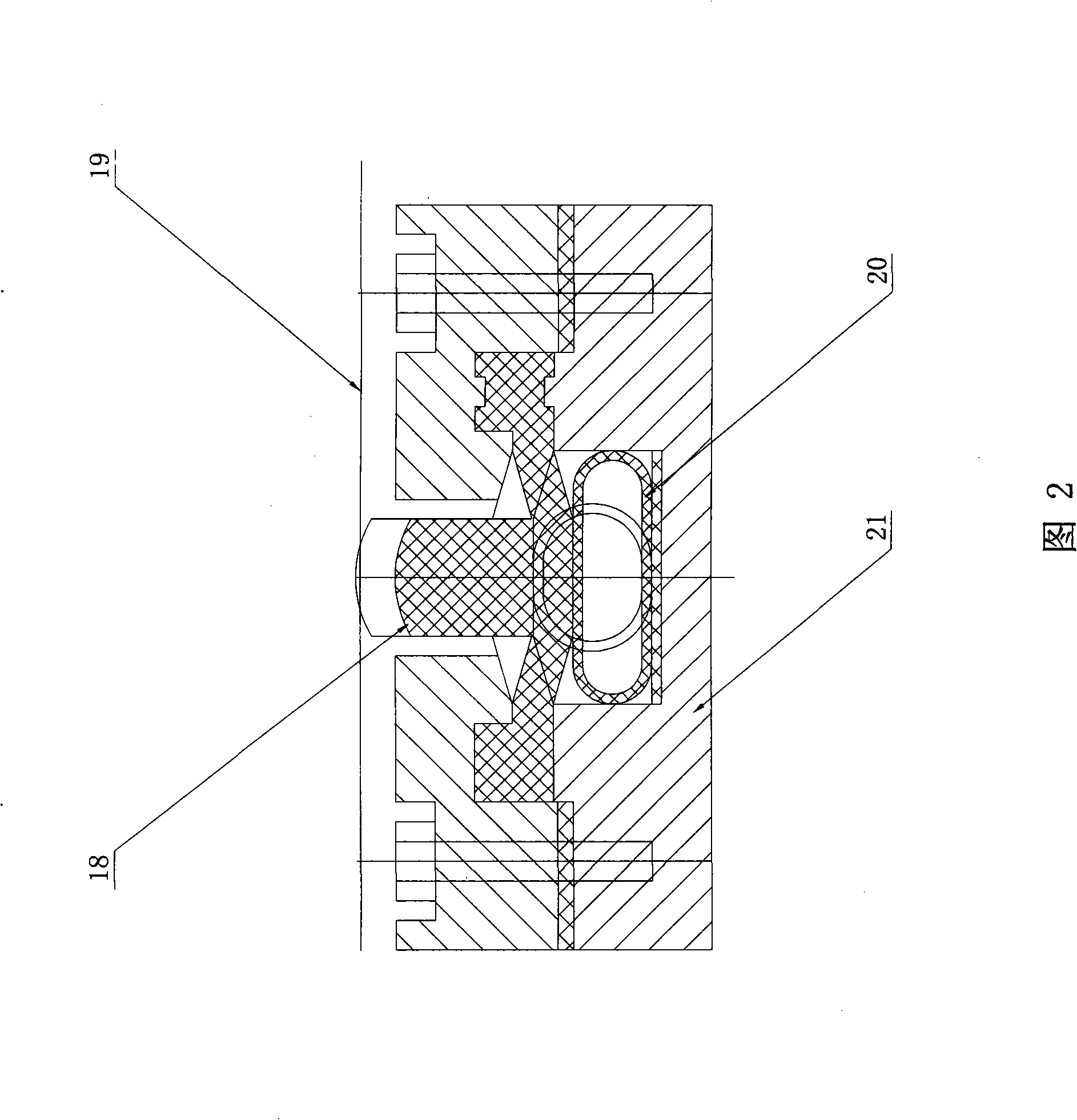 High head radial gate pneumatic active water-stopping system