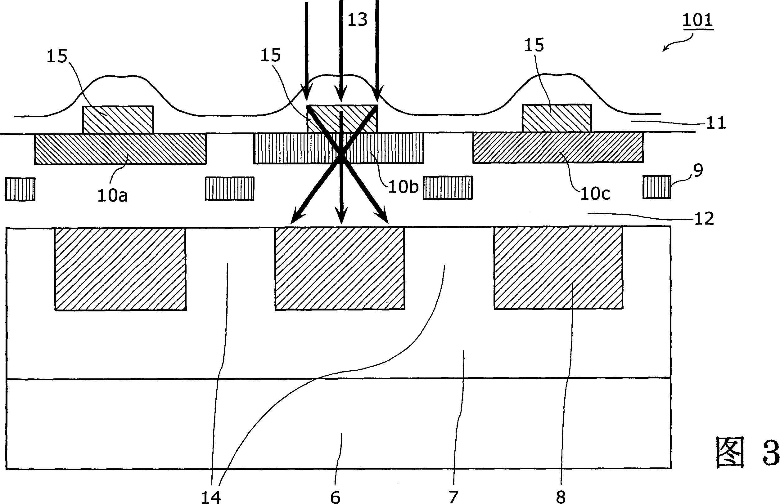 Solid-state imaging device, method for manufacturing the same, and camera using the same