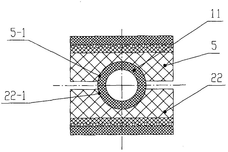 Automatic fixed-length cutting machine for soft rubber hose