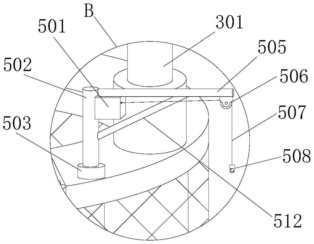 Supporting device for civil aviation maintenance