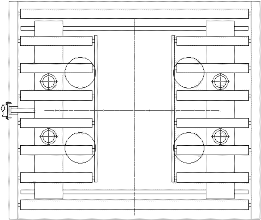 Device for automatically removing rim burrs