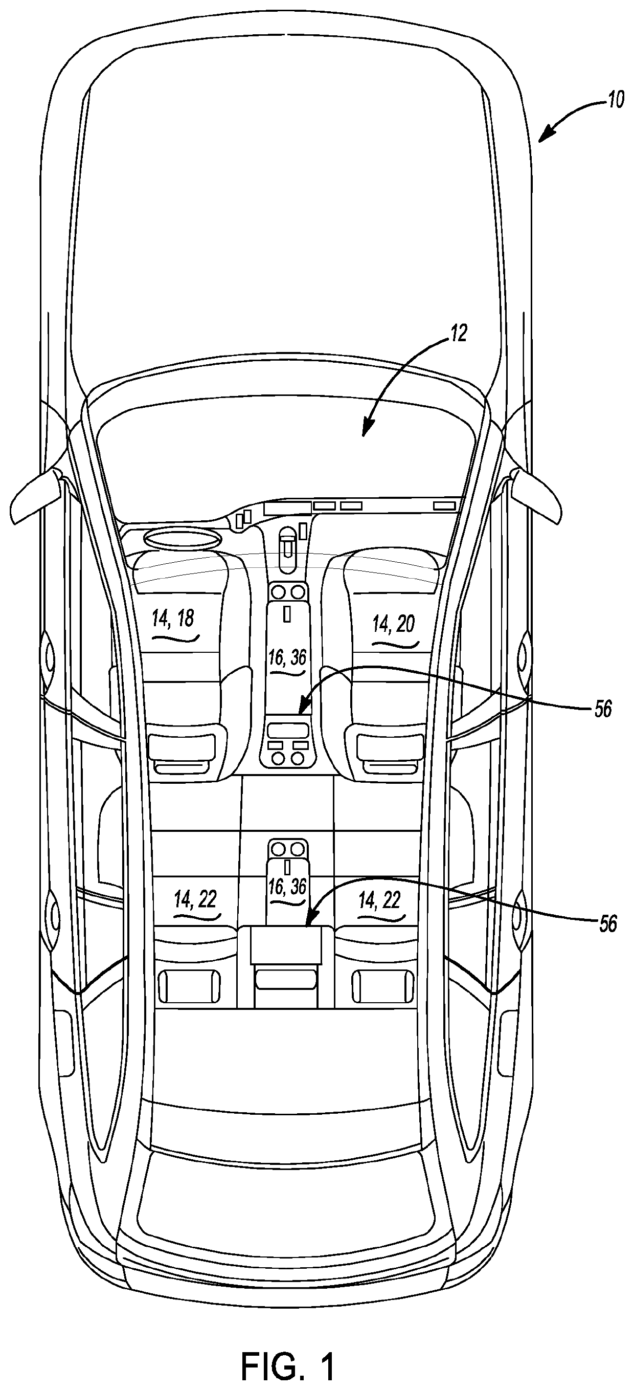 Hinged multi-tier storage compartments