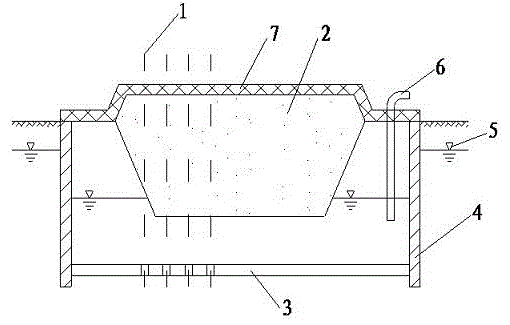 A method for in-situ barrier treatment of heavy metal polluted soil