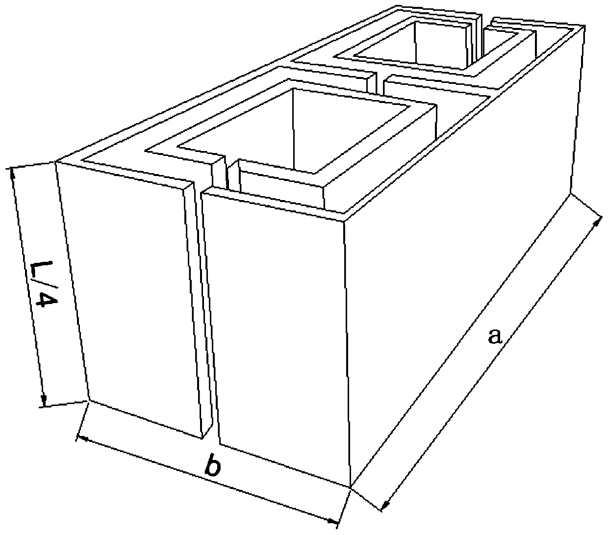 Ultra-open type efficient ventilation sound absorption unit and sound absorber