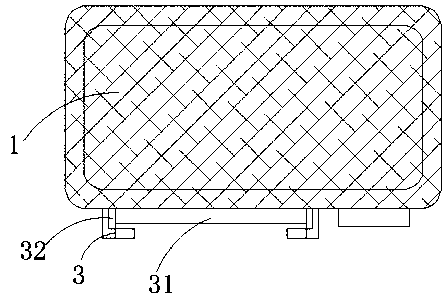 Improved film taking device special for radiology department