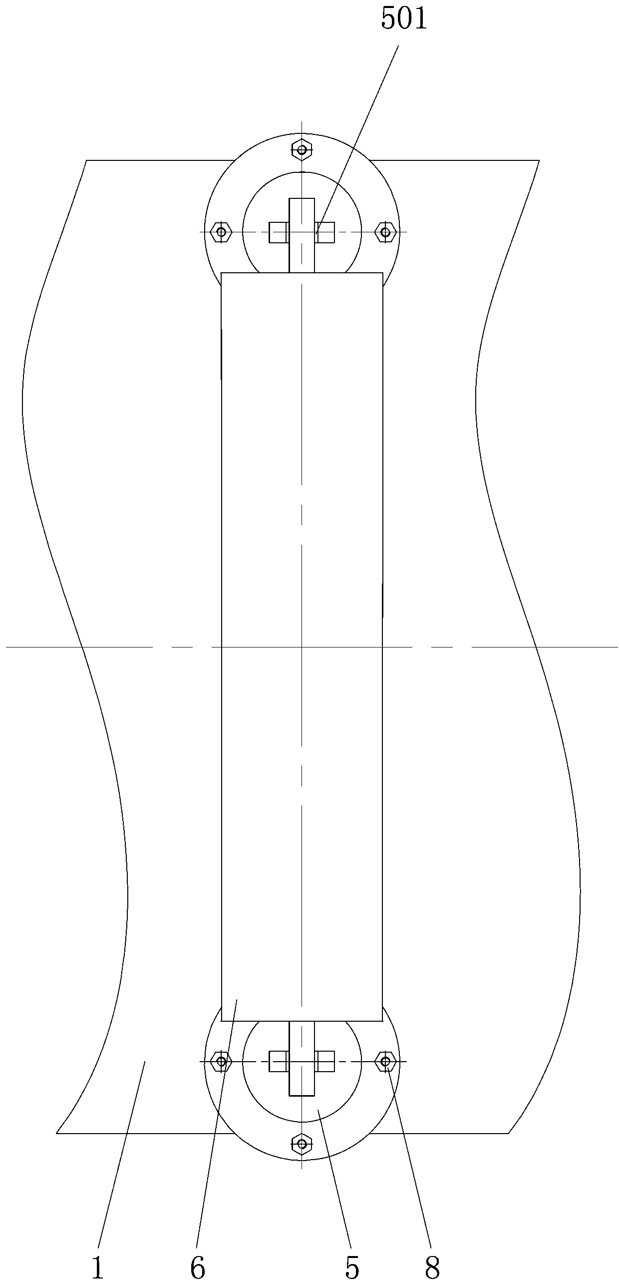 Floating water absorption device arranged on conveying belt cleaning vehicle