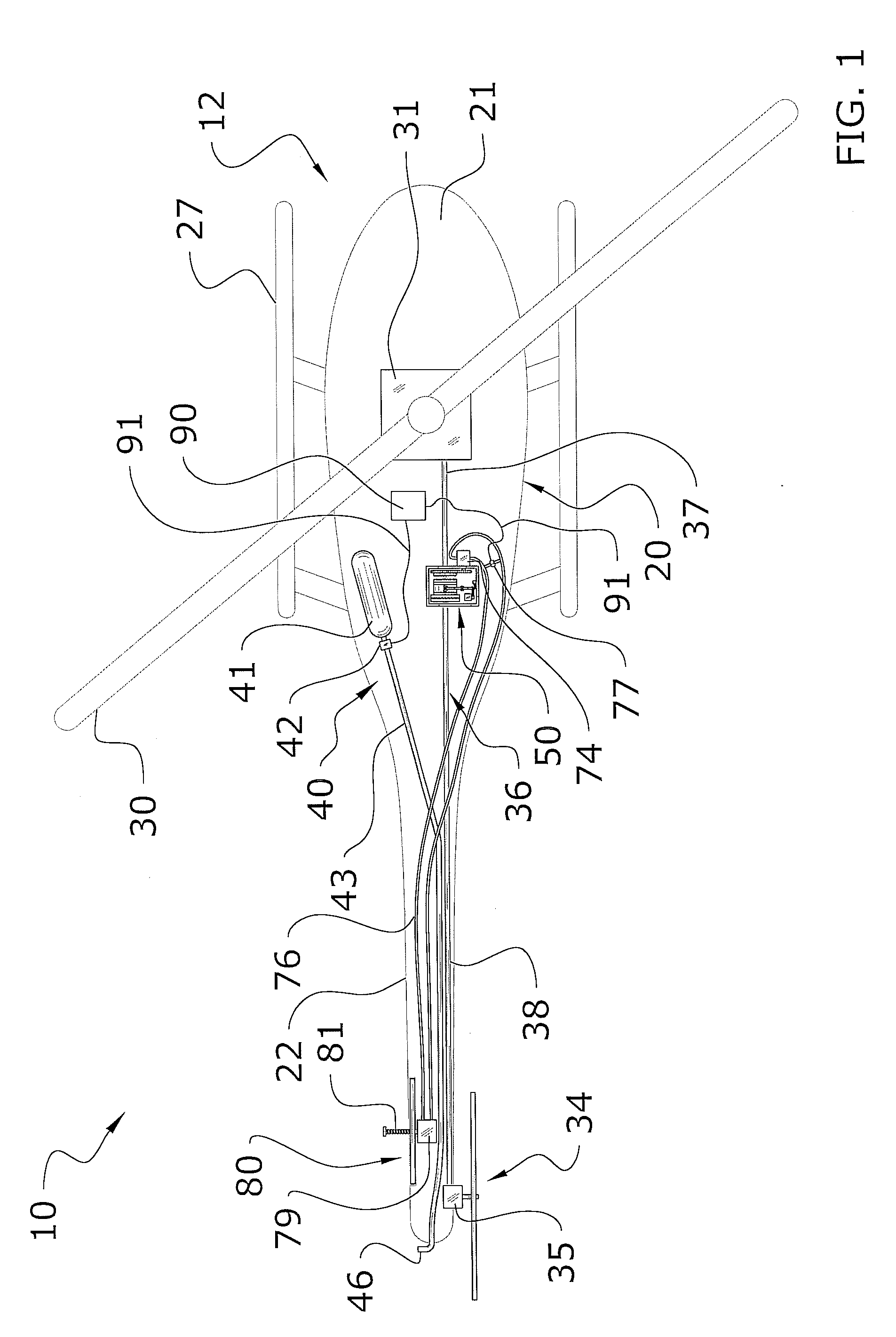 Helicopter Auxilary Anti-Torque System