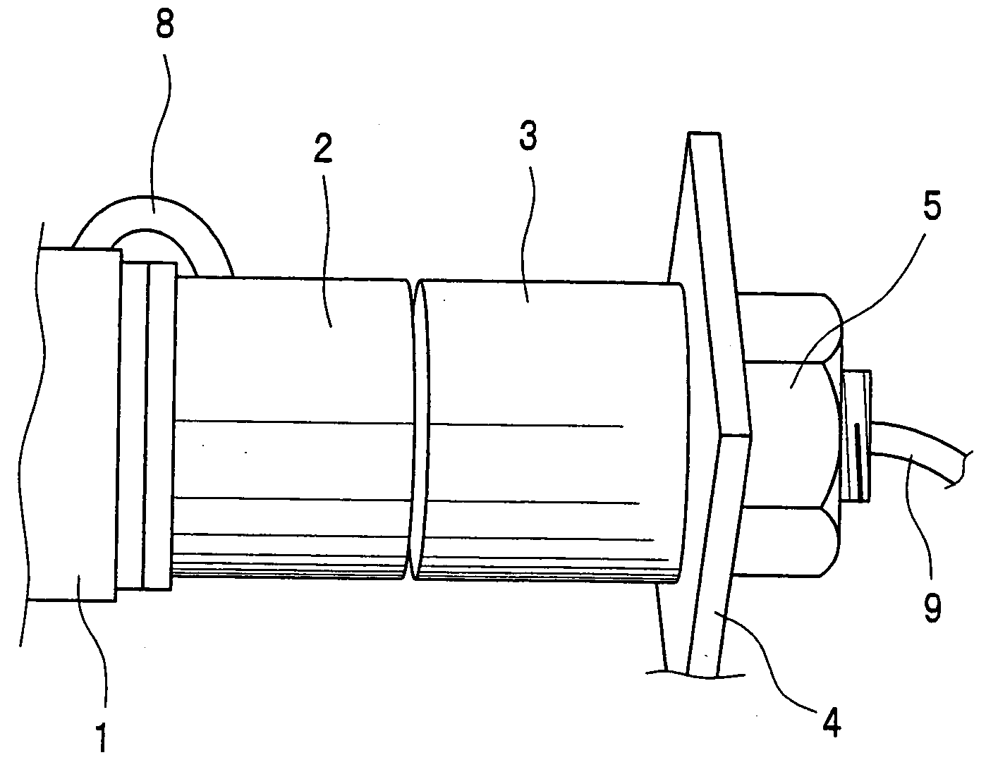 Acoustic Emission Measuring Device, Power Transmission Device, and Rolling Bearing Device