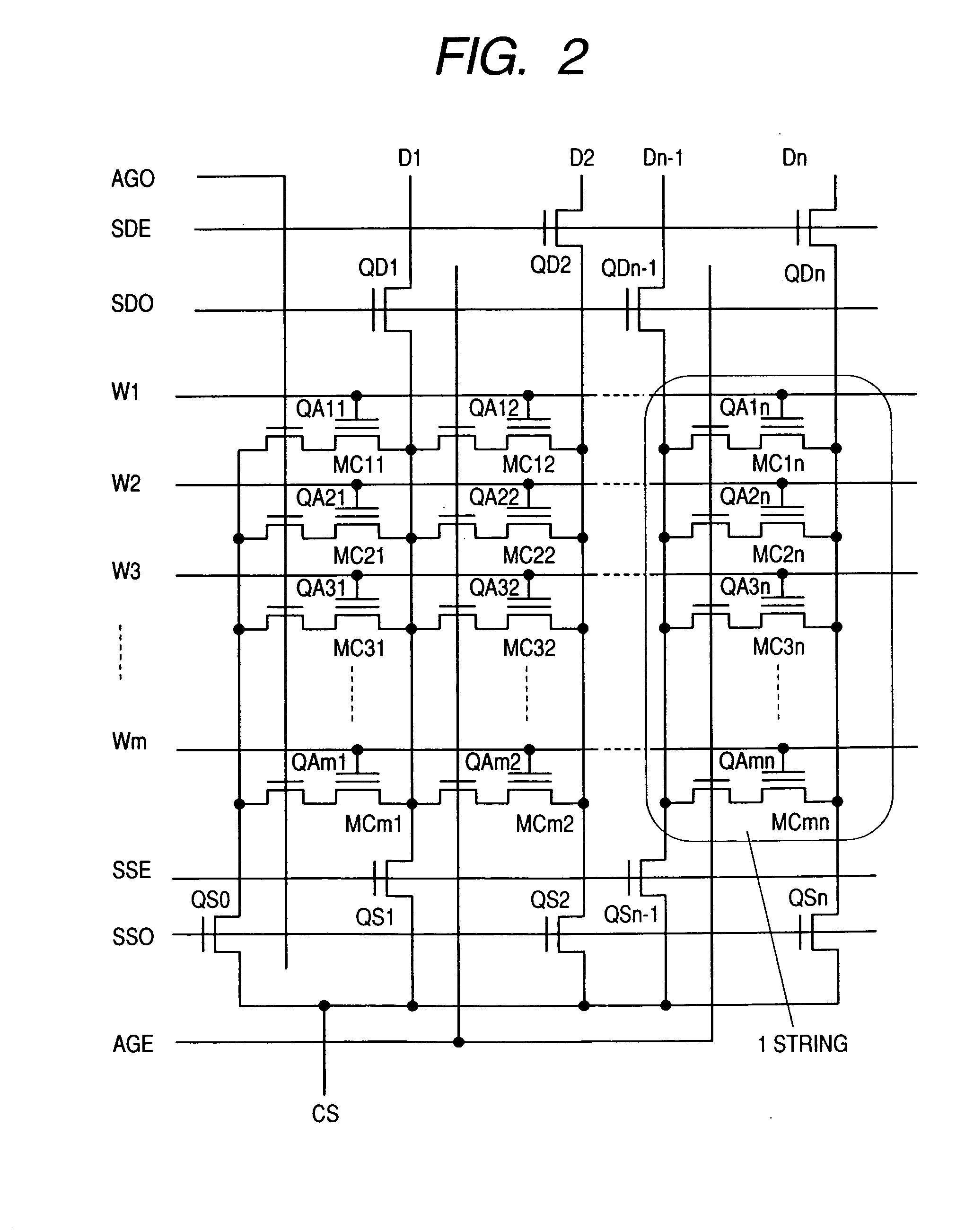 Nonvolatile semiconductor memory device