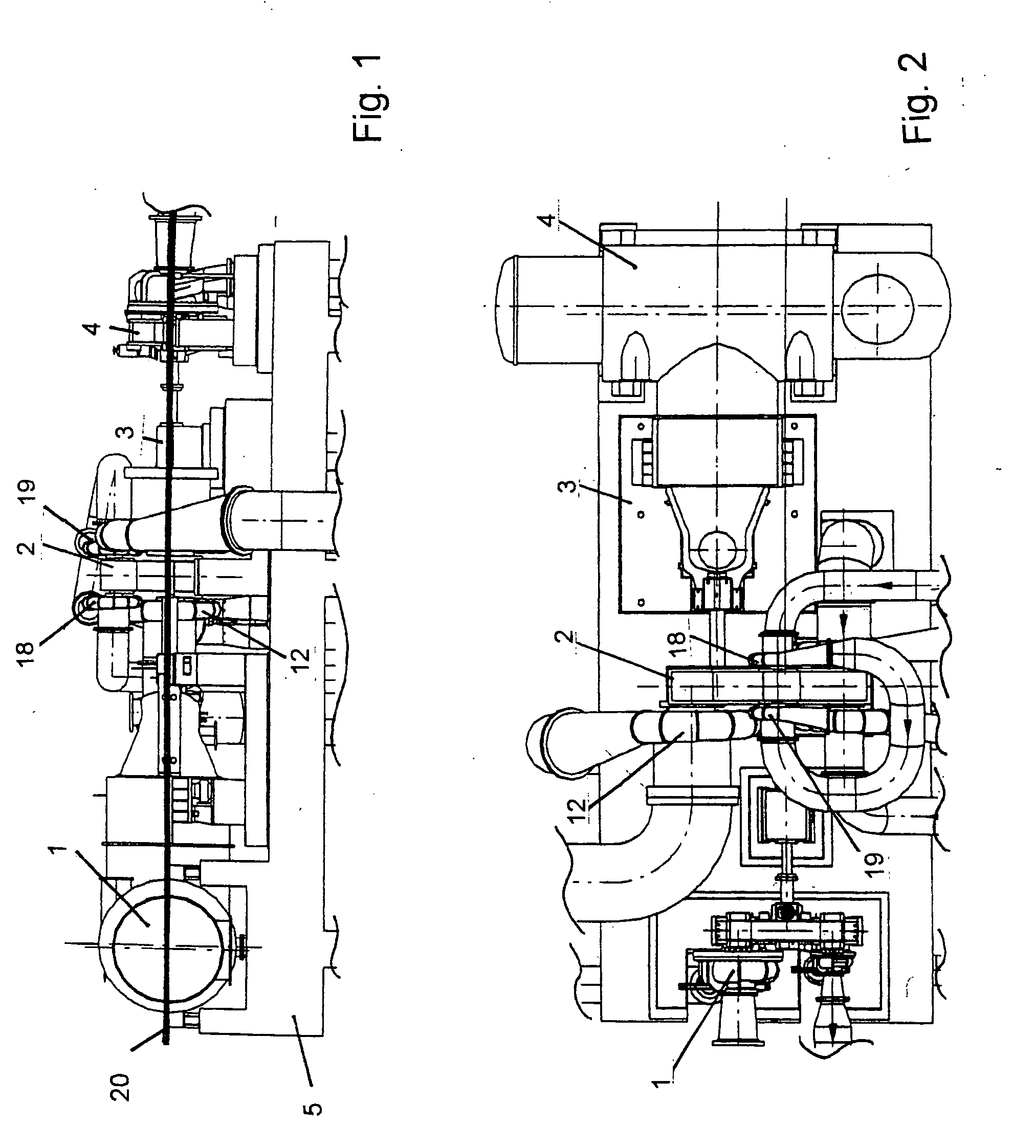 Multistage turbocompressor