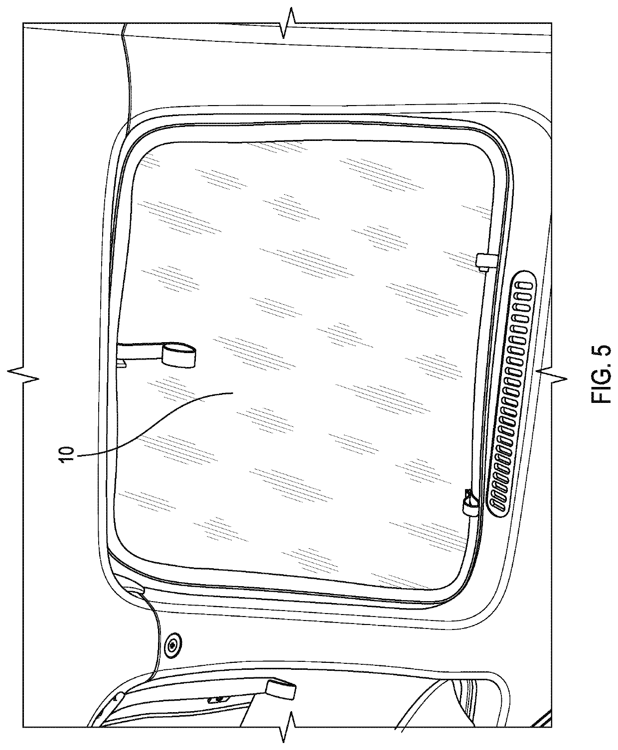 Removable tinted window panels for aircraft cockpit windows