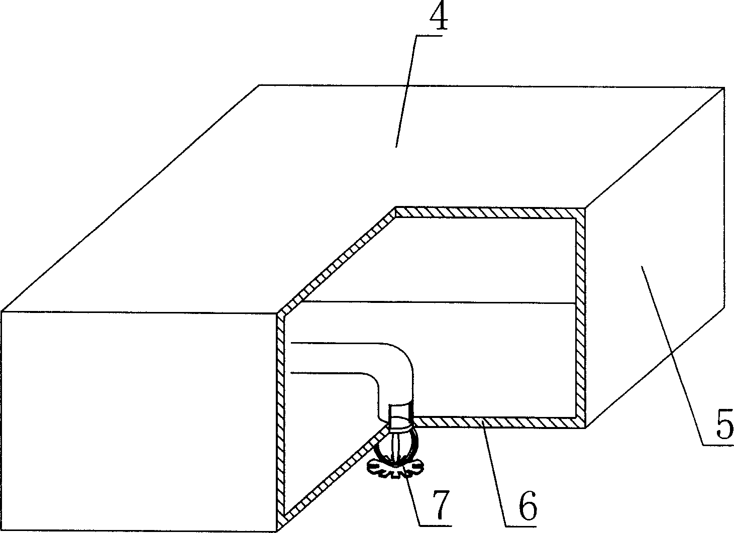 Cast-in-place concrete hollow plate