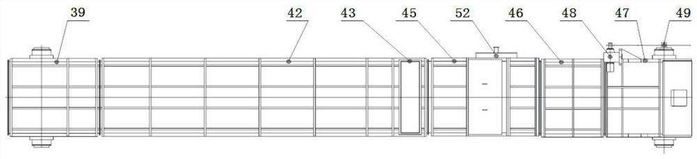 A device and process for extracting effective components of soybeans with a mixed solvent