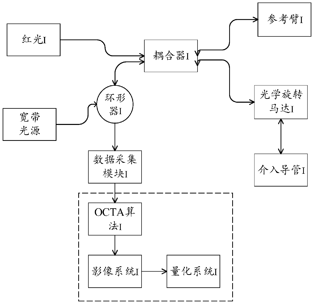 Novel endoscopic blood flow imaging and blood flow parameter quantification method and system