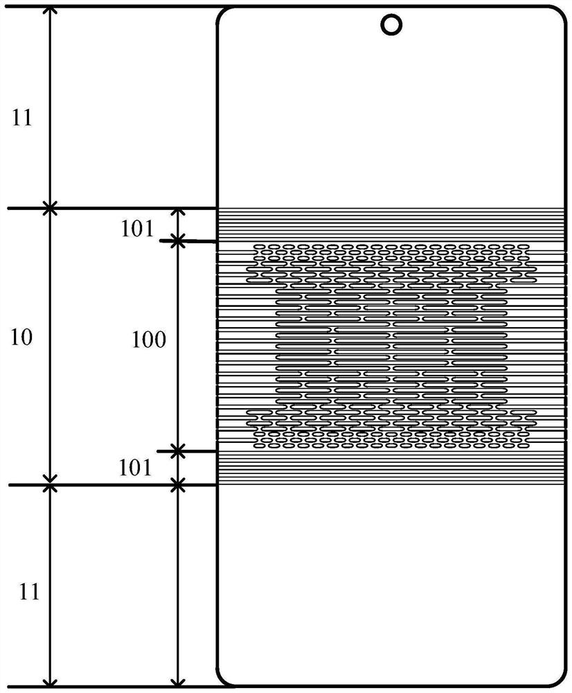 Supporting plate and foldable display module