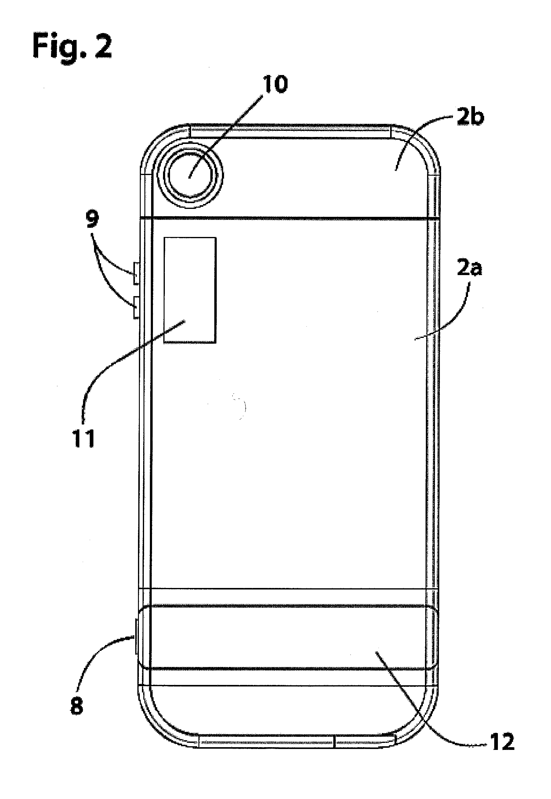 Case for mobile communication device with flash and camera controls