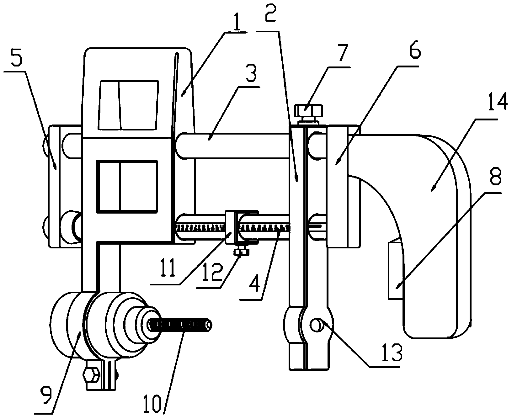 Reverse handheld electric drill