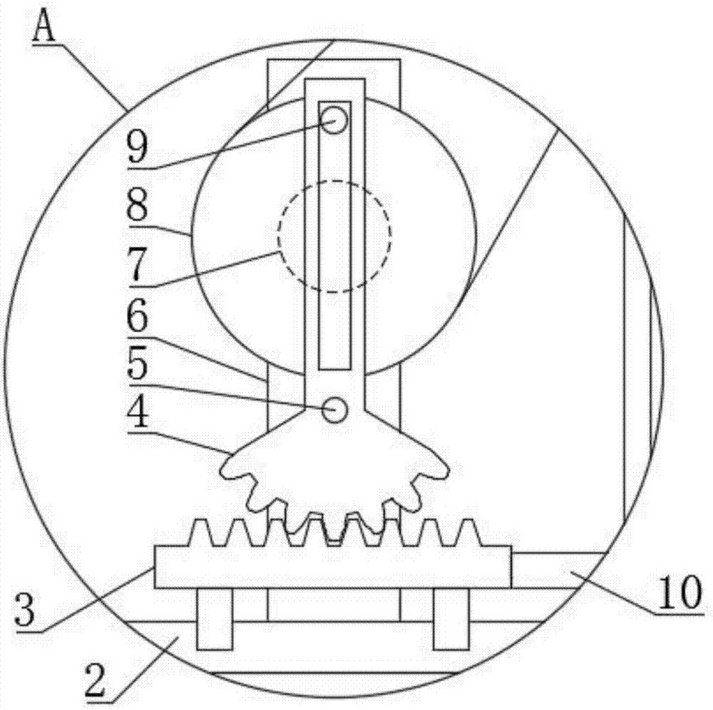 High-efficiency feed mixing device