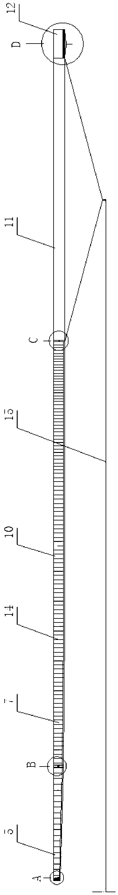 Environmental protection dredging stockyard sediment original position rapid dehydration system