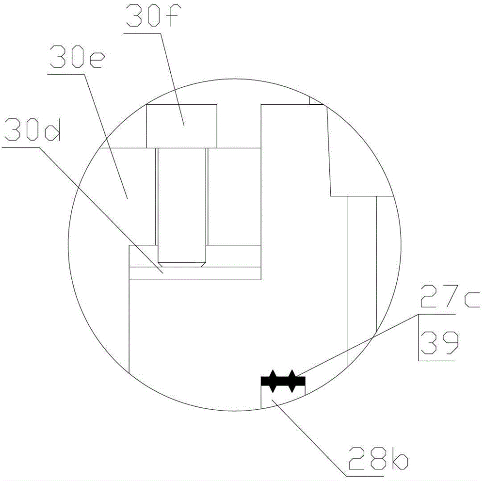 Coal body adsorption and desorption gas process deformation test device