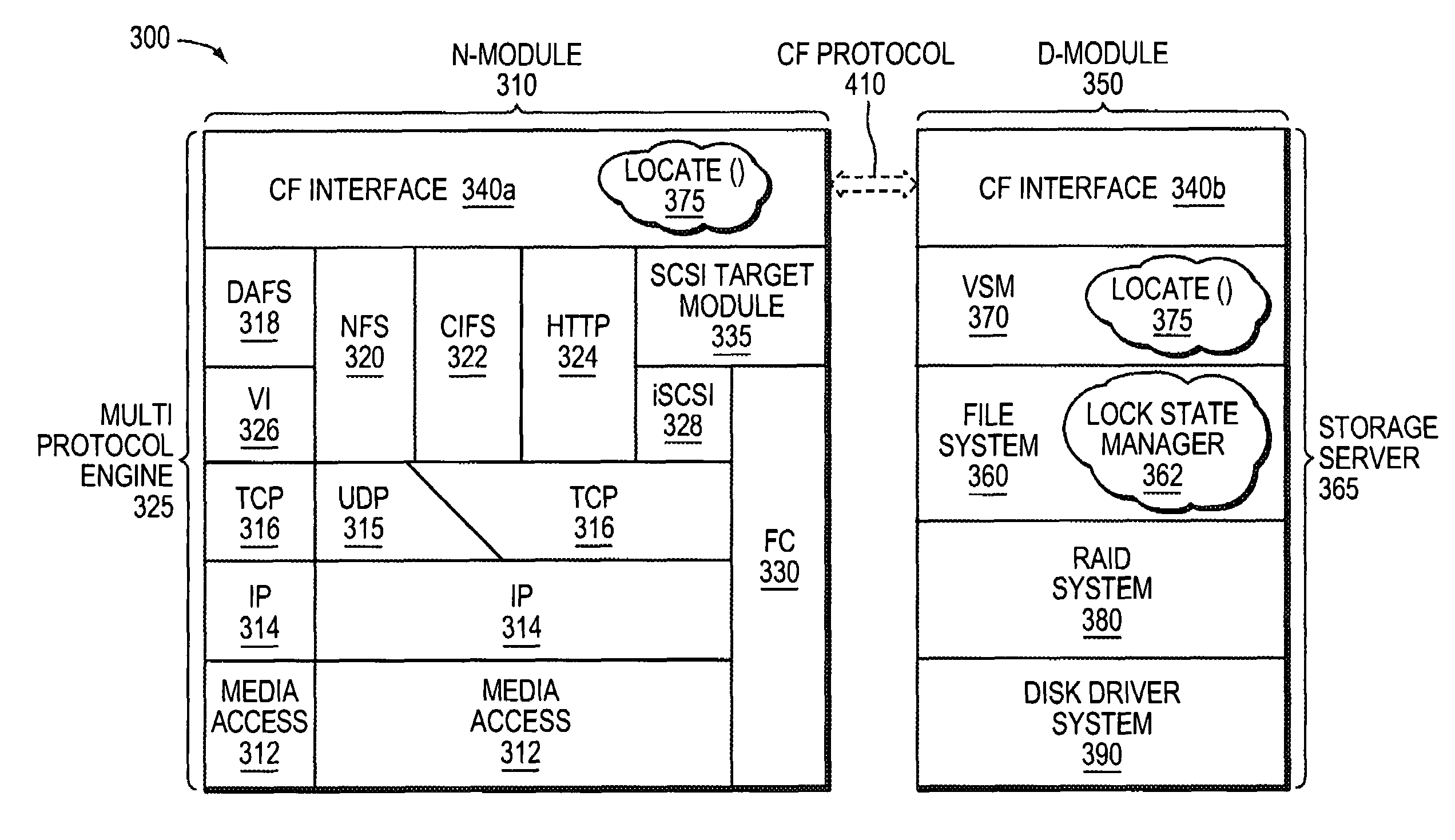 System and method for managing hard and soft lock state information in a distributed storage system environment