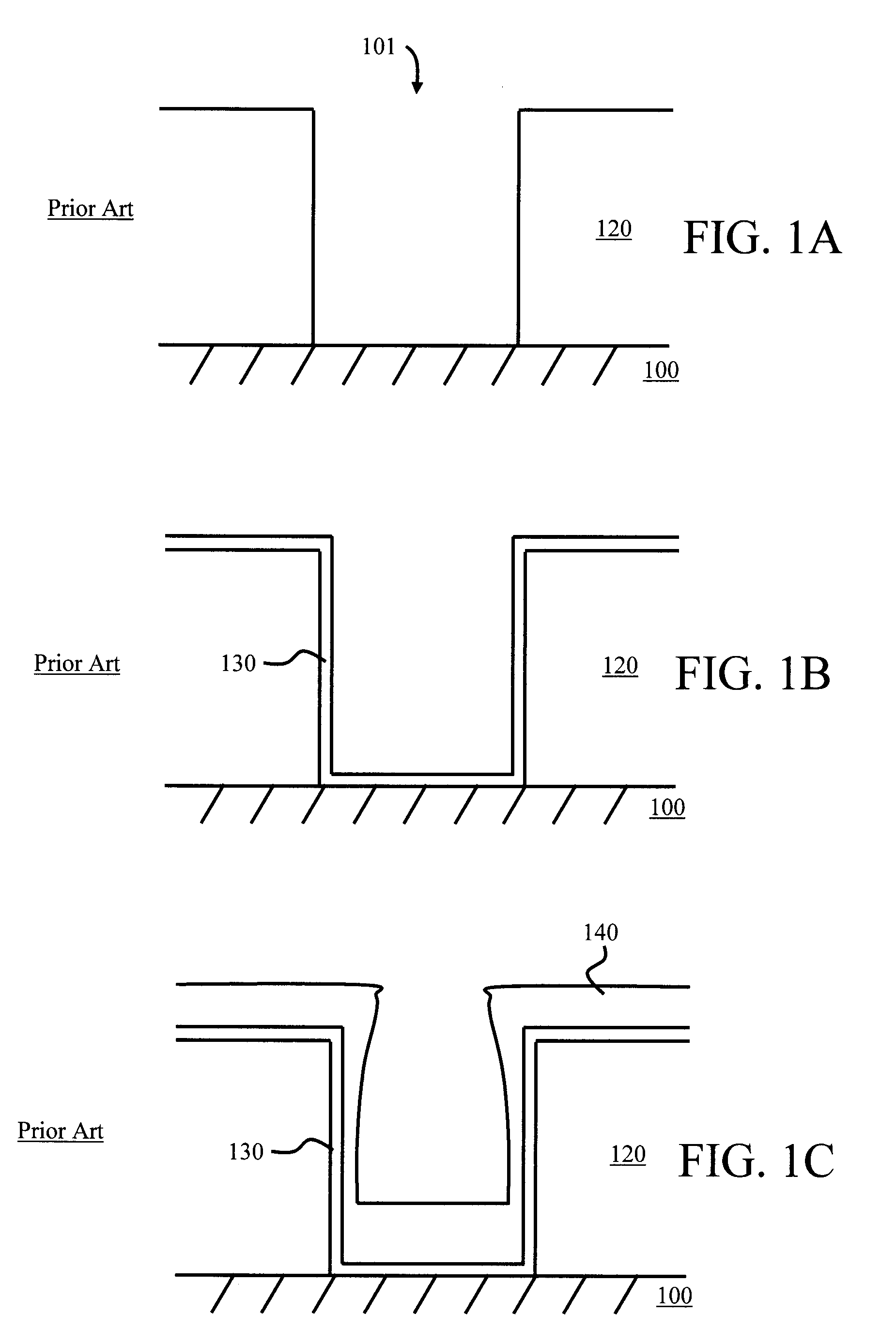 Structure to Facilitate Plating Into High Aspect Ratio Vias