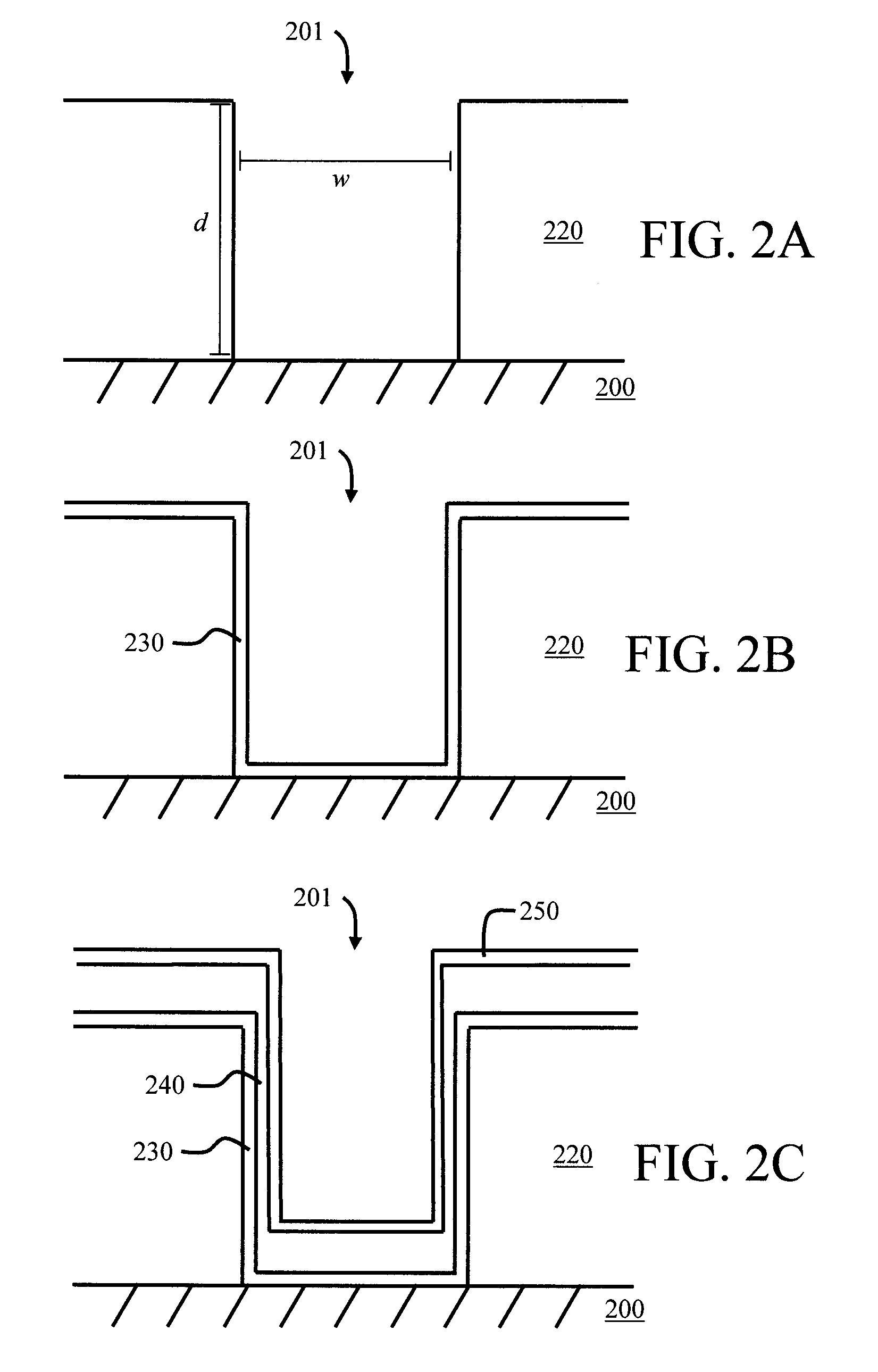 Structure to Facilitate Plating Into High Aspect Ratio Vias