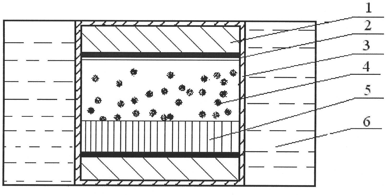 High heat conduction diamond heat sink material and preparation method thereof