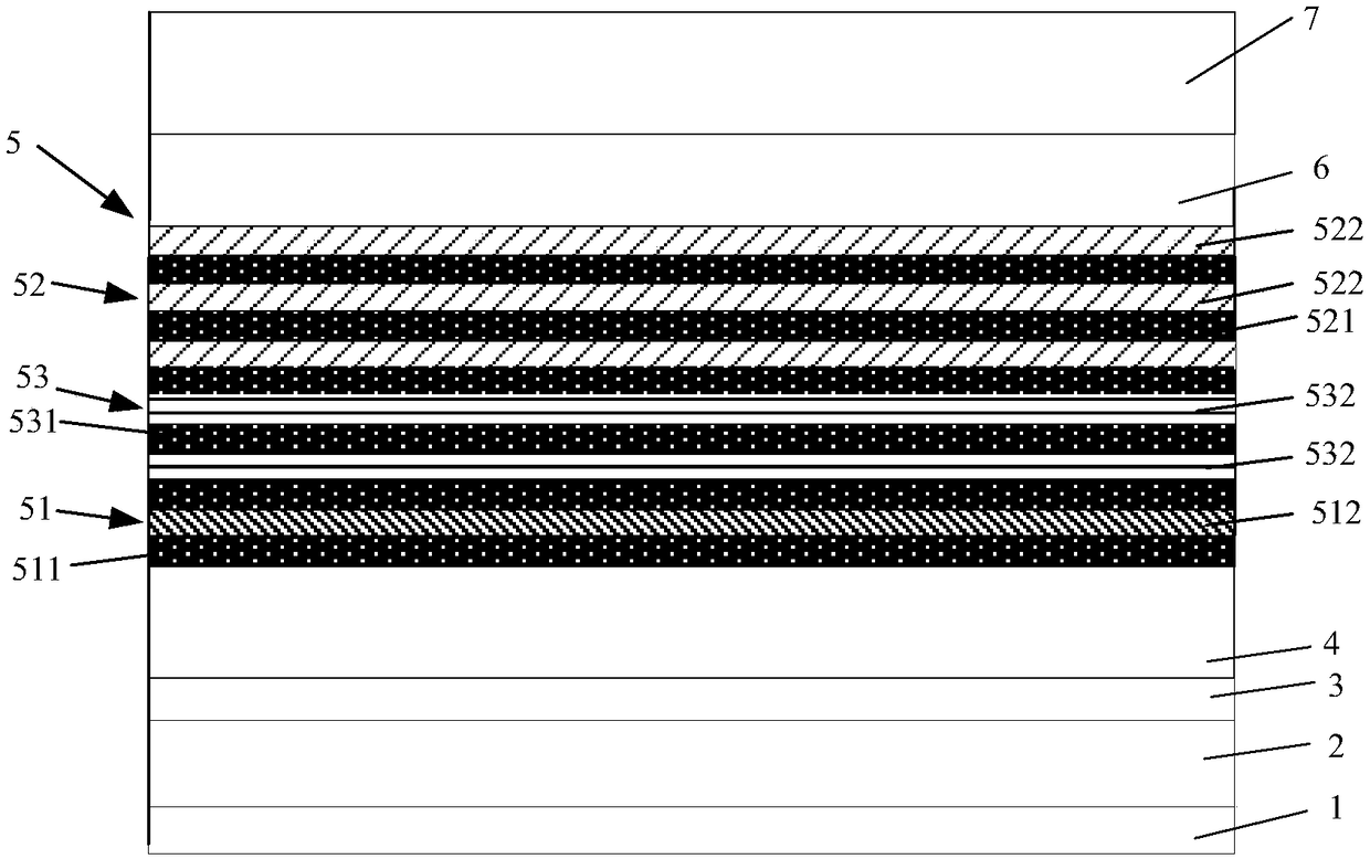 Epitaxial wafer of a light emitting diode and a preparation method thereof