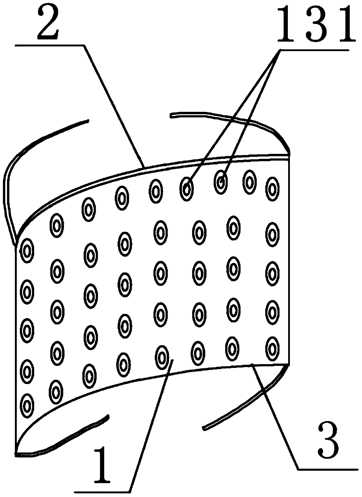 Steel plate device for inferior polar fracture of patella