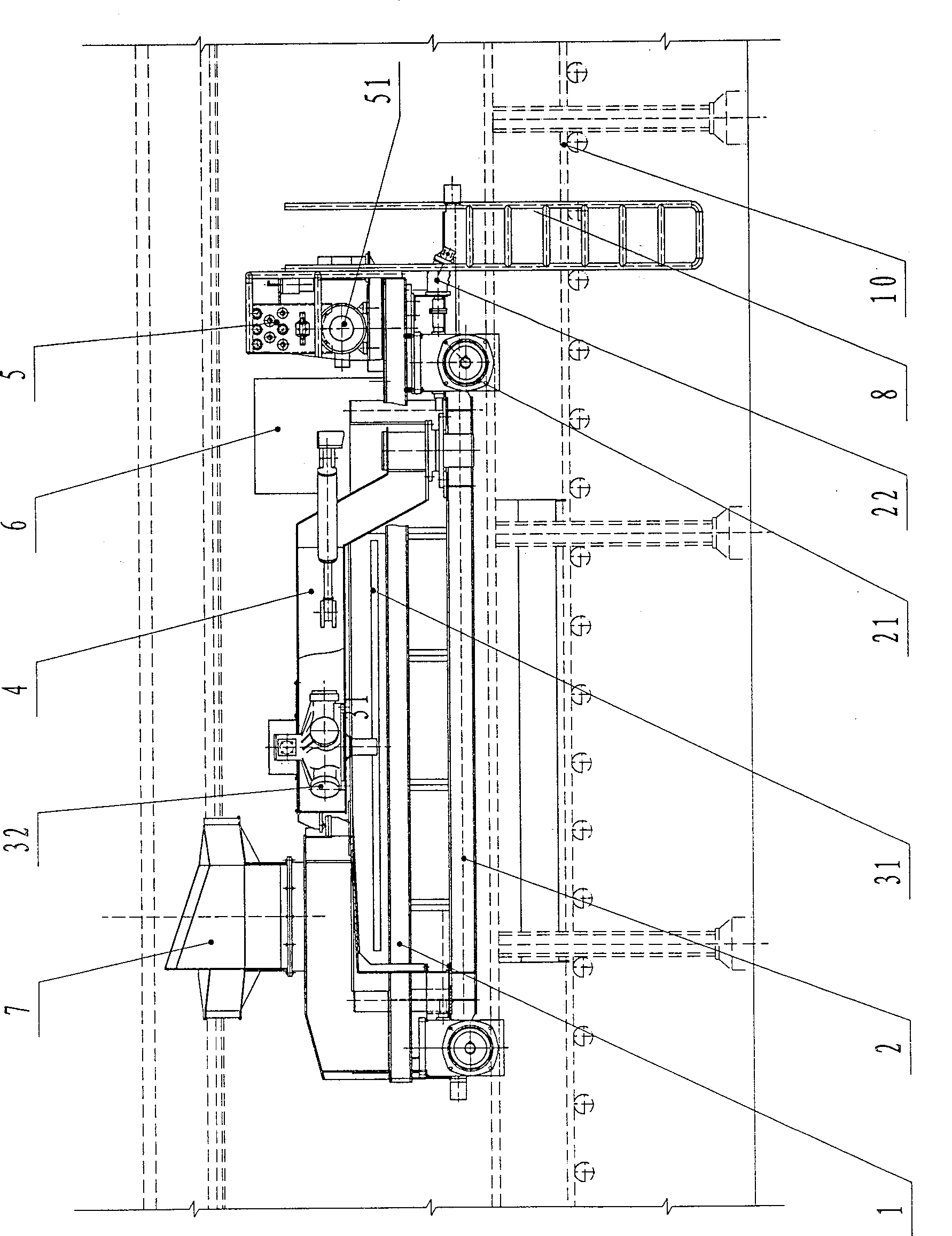 Full hydraulic prepellor coke feeder