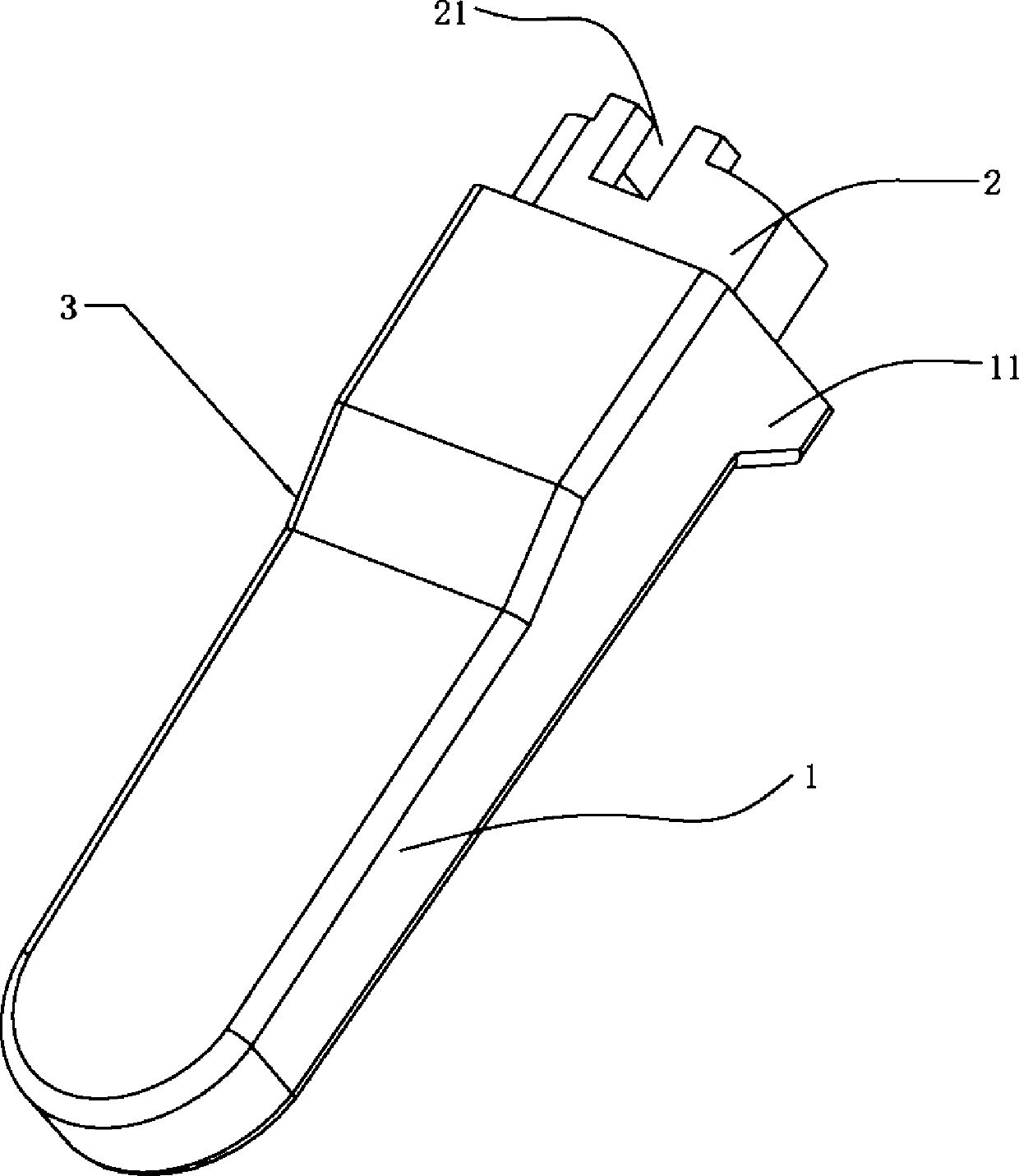 Light guiding body structure and manufacturing method thereof