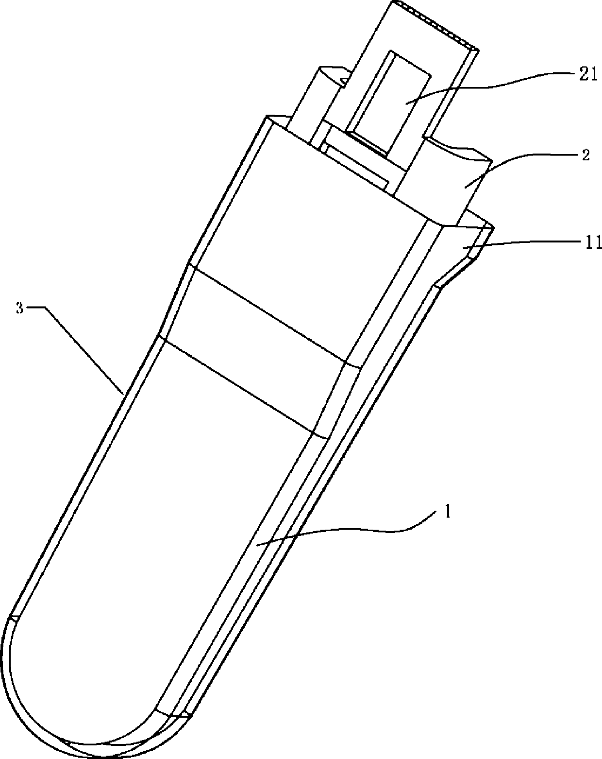 Light guiding body structure and manufacturing method thereof