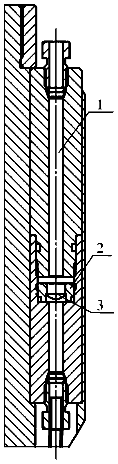 Controllable hydraulic setting crossing packer