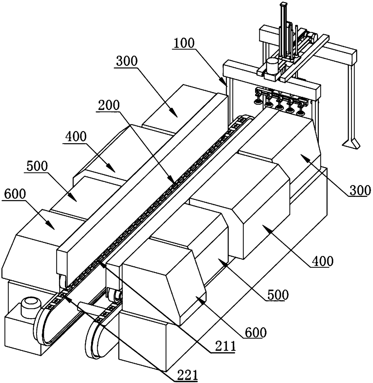 Plate automatic surface cutting, edge sealing, edge cutting and sanding system and method thereof