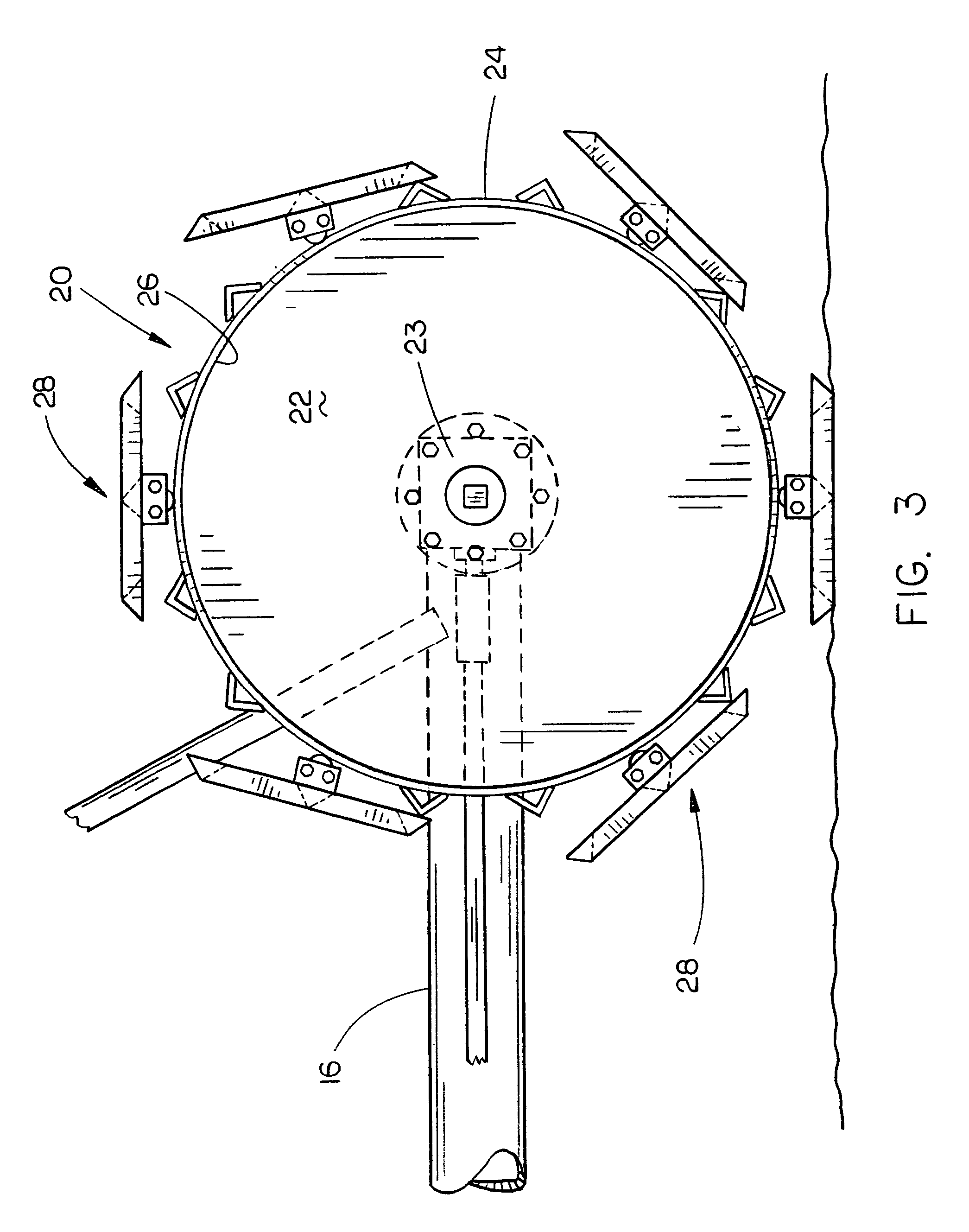 Flotation drive wheel for a self-propelled irrigation system