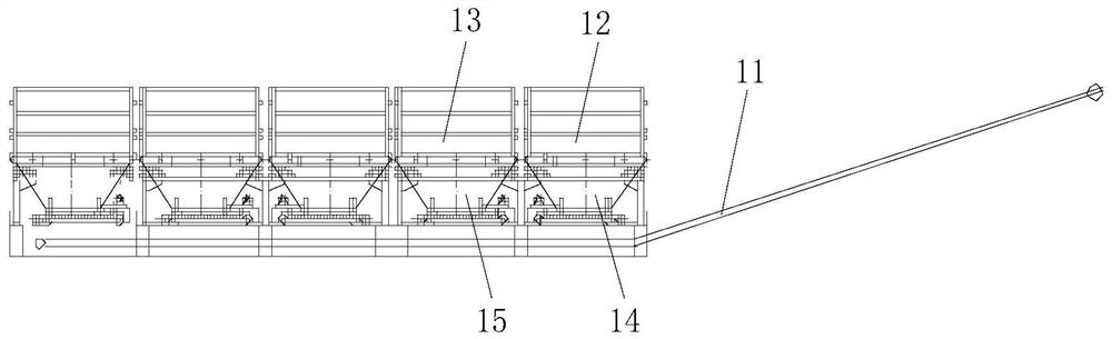 Intermittent asphalt concrete mixing plant