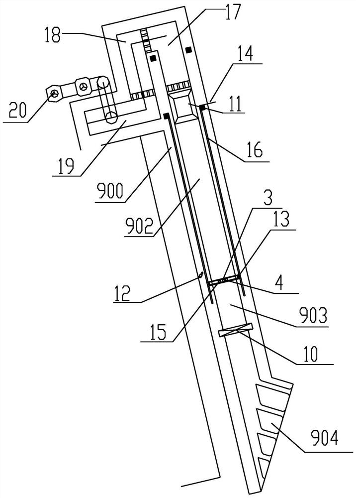 Intelligent rotary fish expelling device for fish way and method for expelling fish by using device