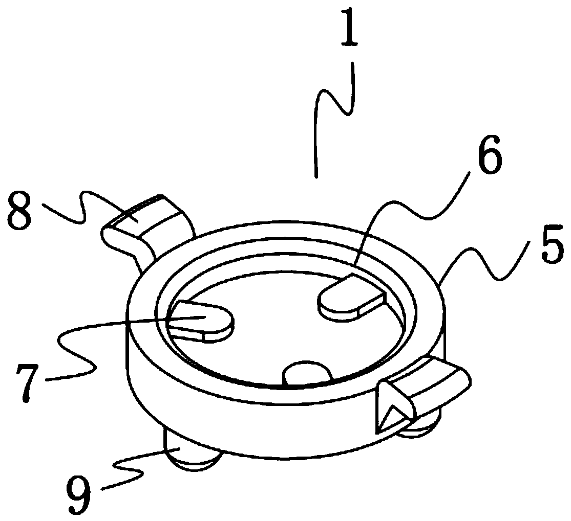 Fumigation device for treating allergic rhinitis as well as traditional Chinese medicine formula