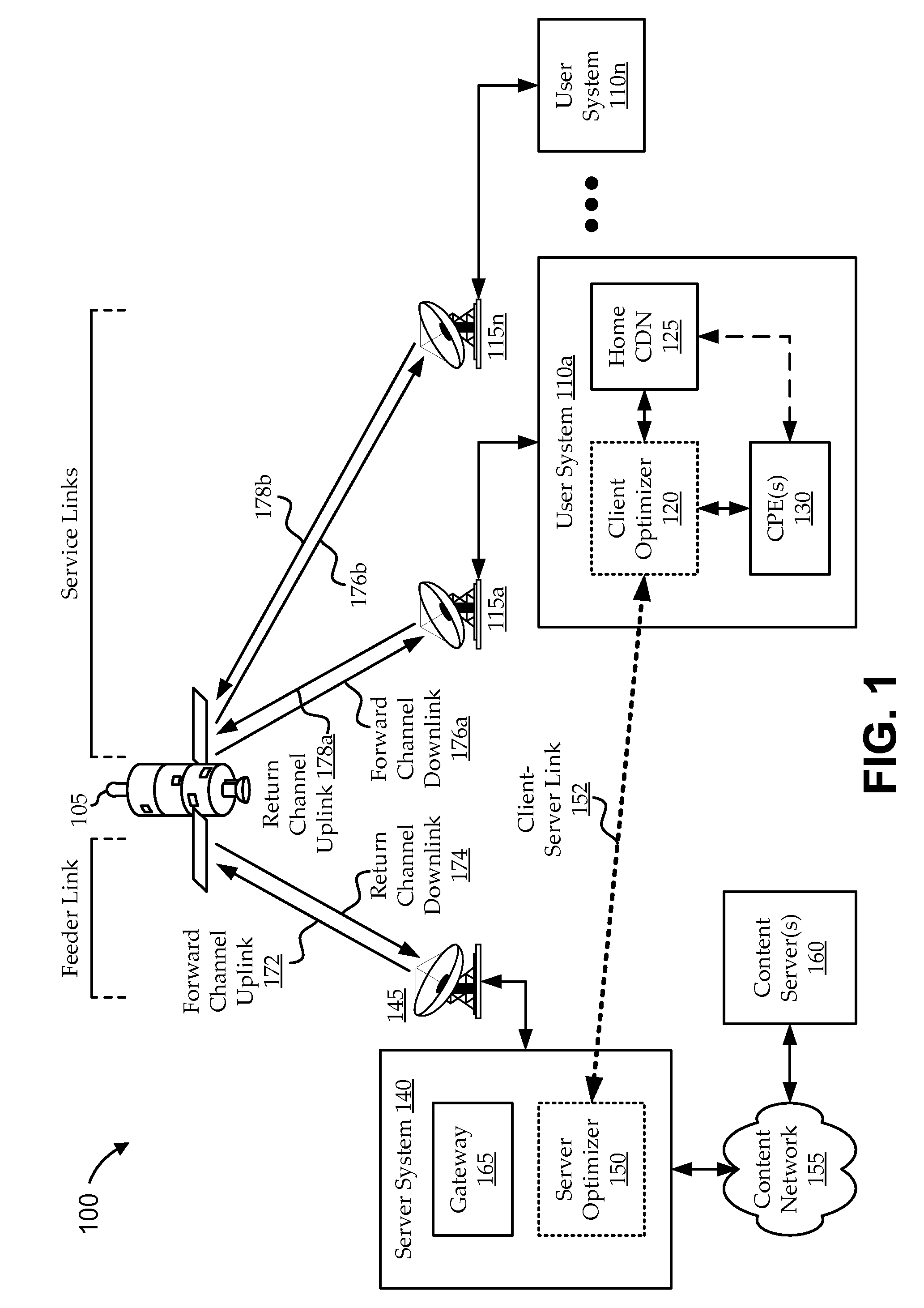 Opportunistically delayed delivery in a satellite network