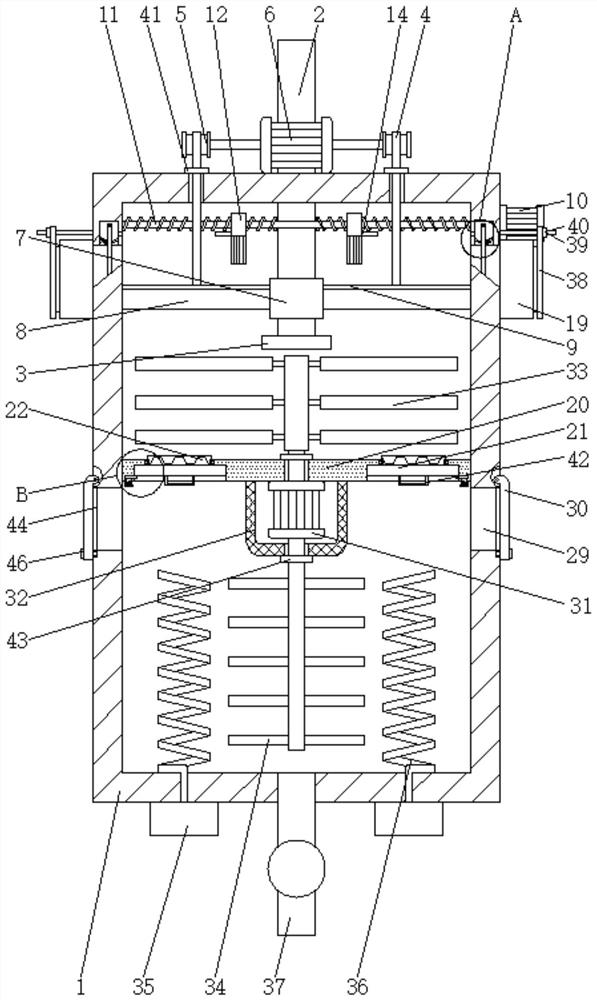 Multifunctional filtering and sterilizing equipment for purified water production and operation method thereof