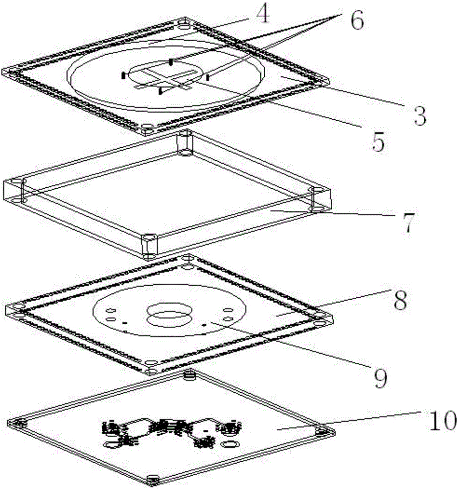 Miniature low-profile broadband dual-circular-polarization microstrip antenna