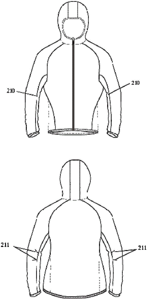 Three-dimensional cut garment for enhancing movement comfort and manufacturing method thereof