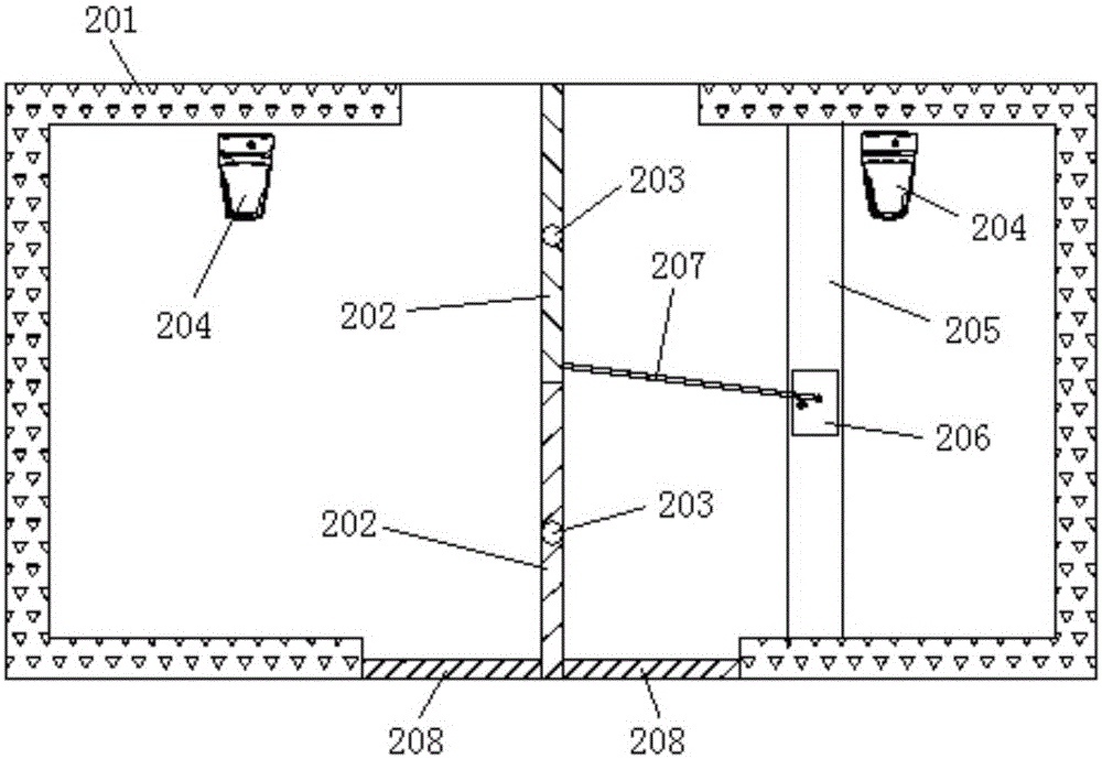 Multifunctional public lavatory