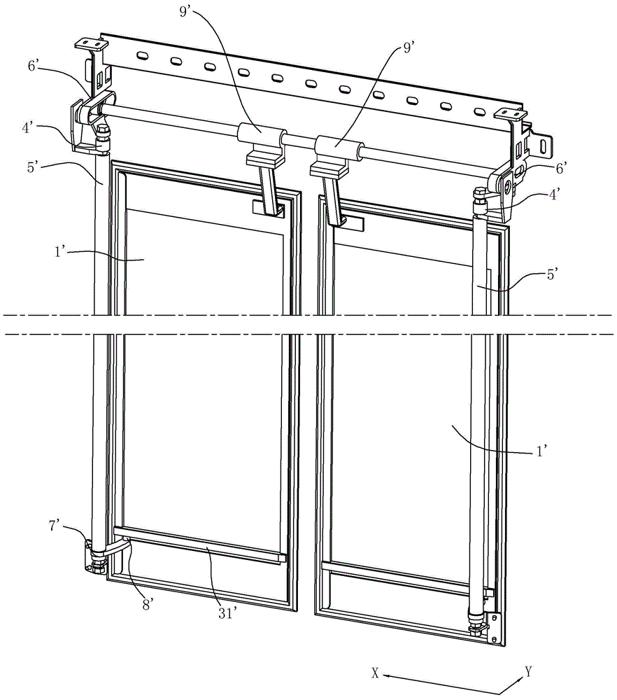 Anti-collision structure for road vehicle sliding-plug door system