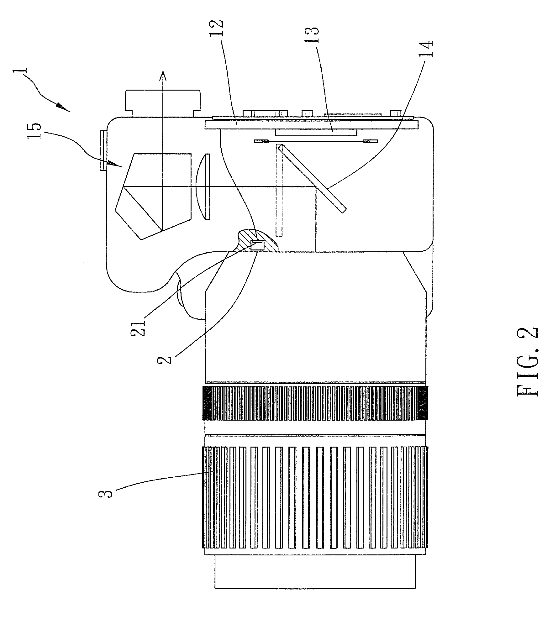 White-balance color temperature measuring device for image pick-up device