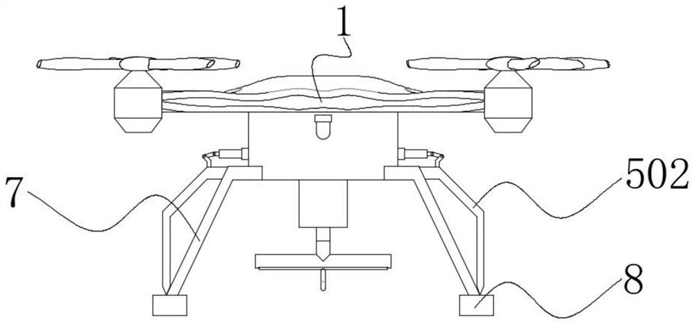 Crop pesticide spraying and fertilizing unmanned aerial vehicle based on internet agriculture