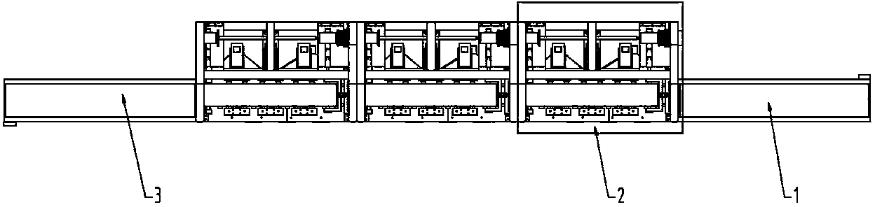 Full-automatic antique wood floor making machine